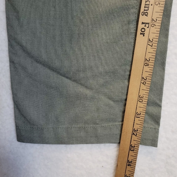 Banana Republic Kentfield Pants Brown Slim Fit Flat Front 100% Cotton - Picture 11 of 11